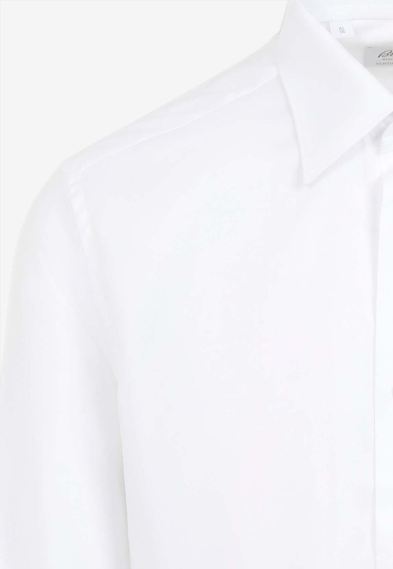 Long-Sleeved Button-Up Shirt