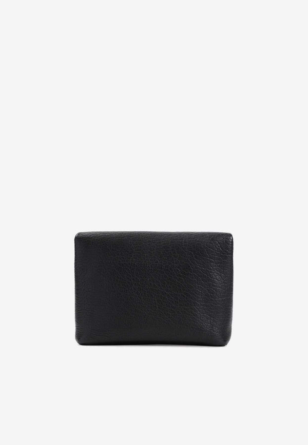 Cassandre Leather Envelope Messenger Bag