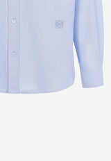 Long-Sleeved Button-Down Shirt