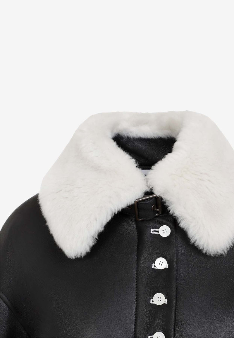 Shearling Leather Jacket