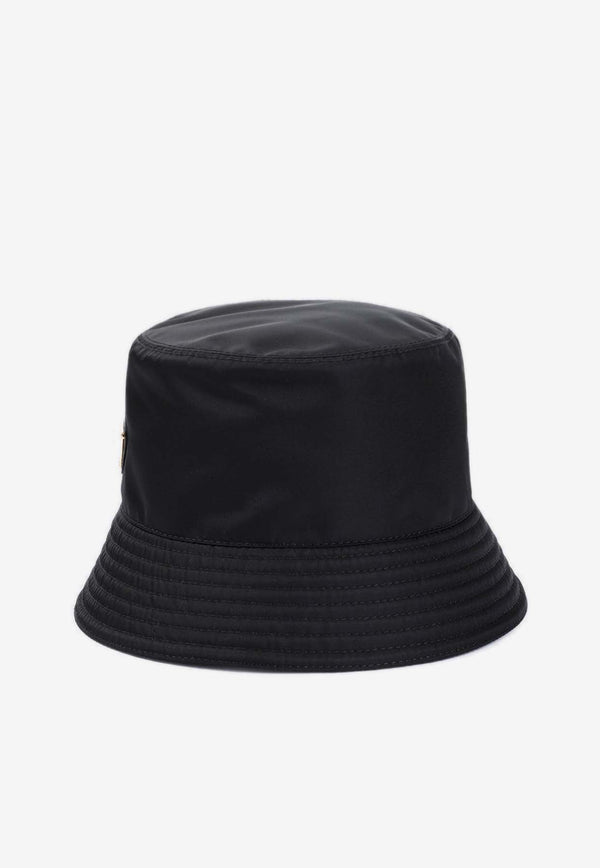 Logo Plaque Re-Nylon Bucket Hat