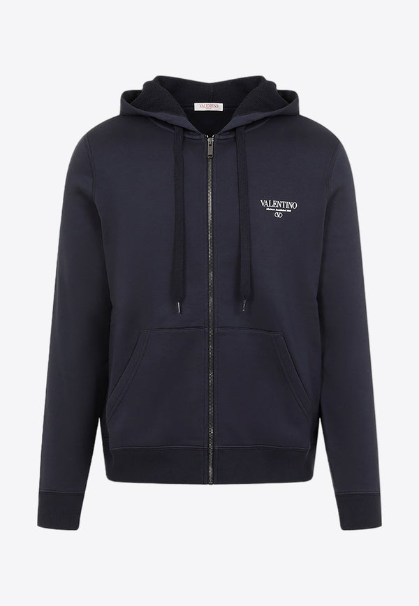 Logo Zip-Up Hoodie