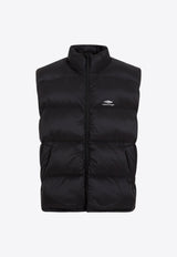 Logo Zip-Up Padded Vest