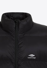 Logo Zip-Up Padded Vest