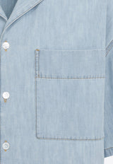 Chambray Short-Sleeved Shirt