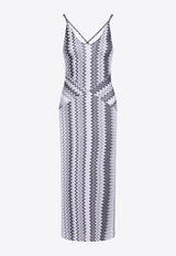 Chevron Maxi Dress