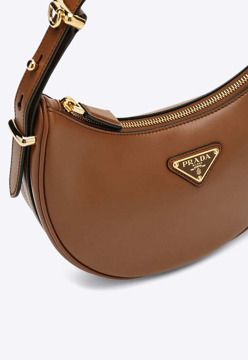 Arqué Leather Top Handle Bag