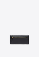 Saffiano Leather Logo Wallet