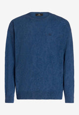 Paisley Pattern Wool Sweater