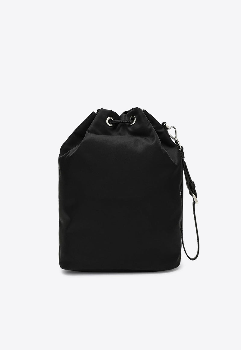 Re-Nylon Drawstring Bucket Bag