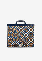 Medium Love Trotter Jacquard Tote Bag