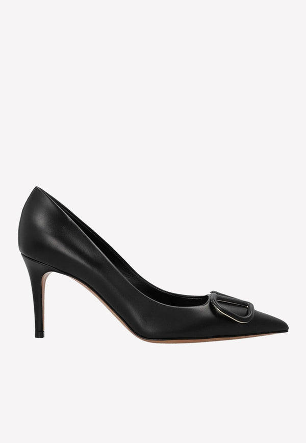 VLogo 80 Calf Leather Pumps