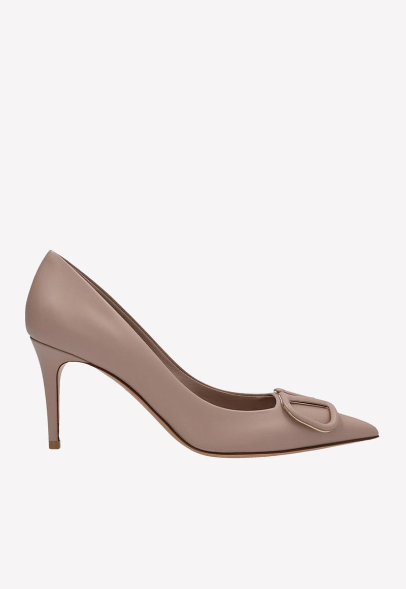 VLogo 80 Calf Leather Pumps