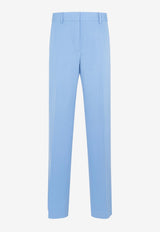 Pulley Wool Cigarette Pants