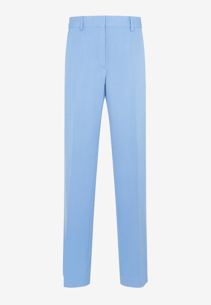 Pulley Wool Cigarette Pants