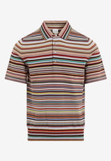 Striped Polo T-shirt