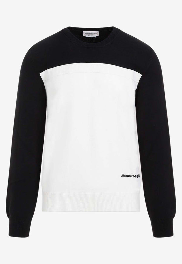 Logo-Embroidered Pullover Sweatshirt