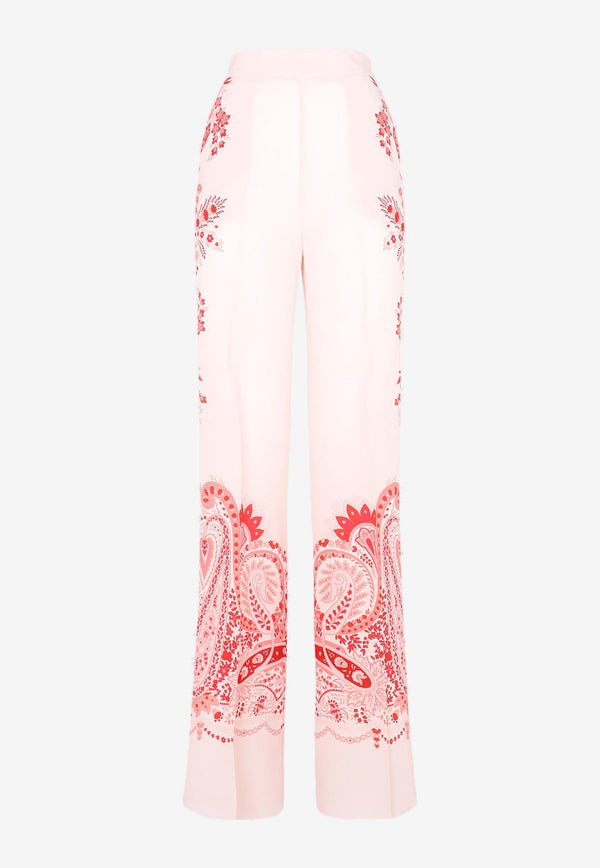 Printed Lucy Pants in Silk