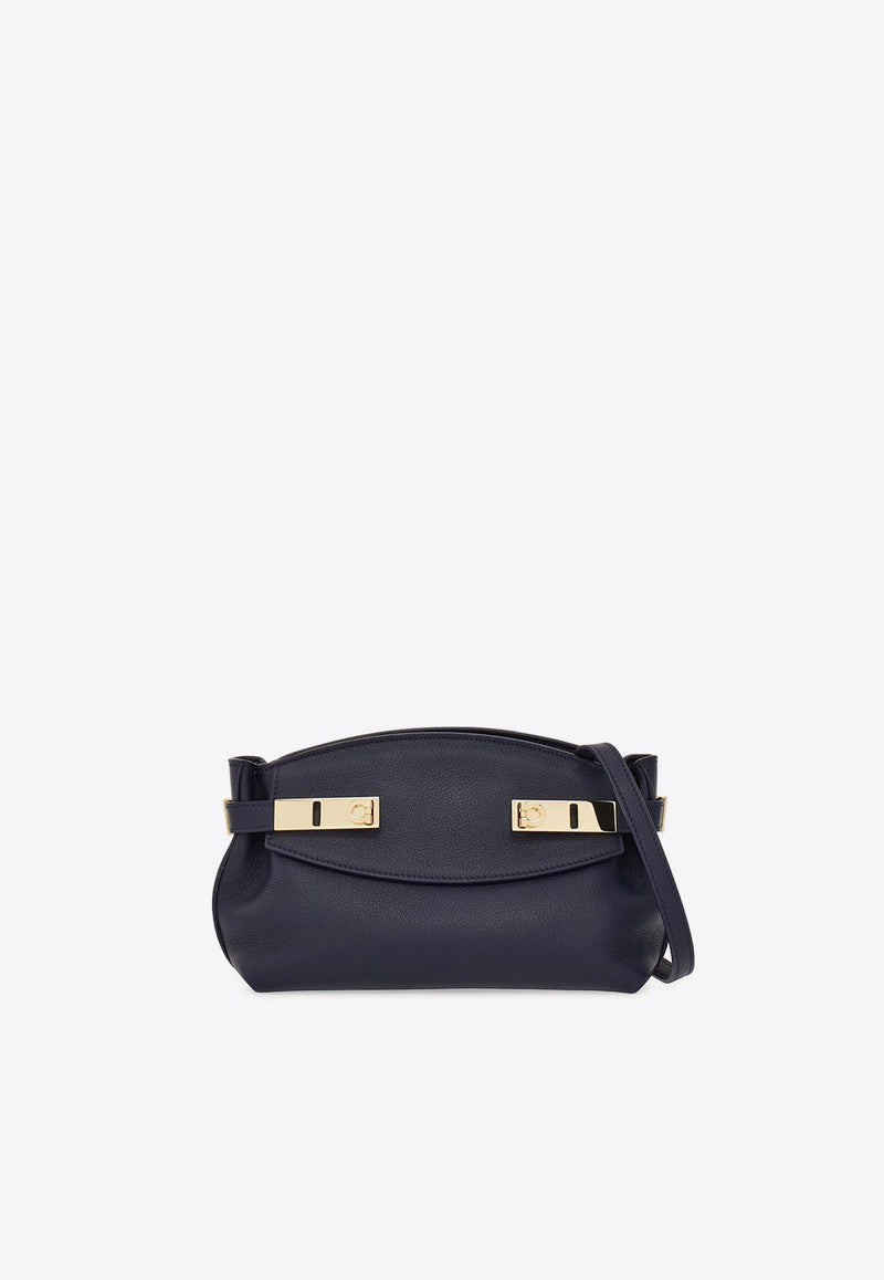 Hug Leather Crossbody Bag