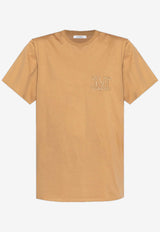 Mango Embroidered Logo T-shirt