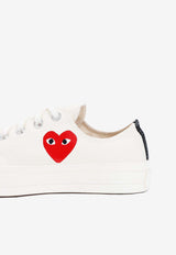 X Converse Canvas Low-Top Sneakers