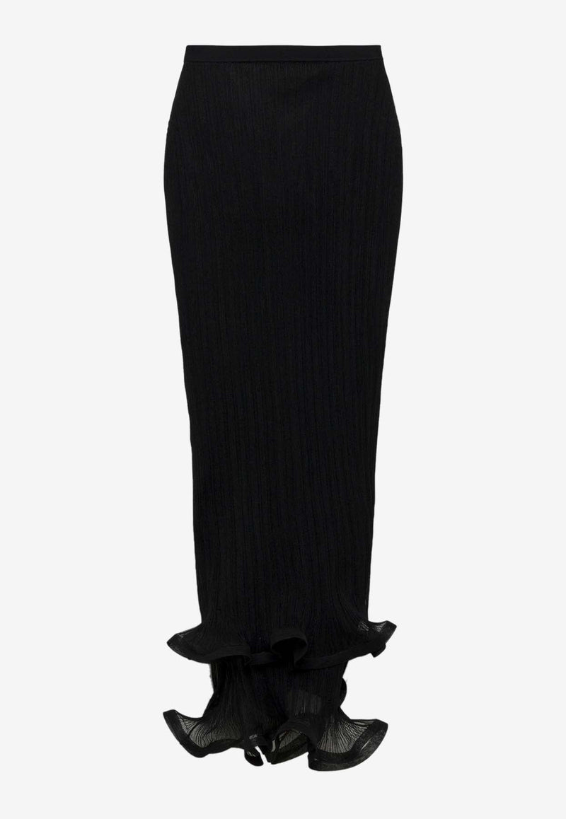 Kelso Ruffled Midi Skirt