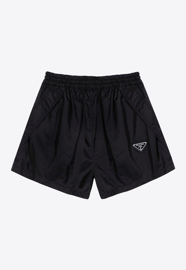 Re-Nylon Triangle Logo Shorts