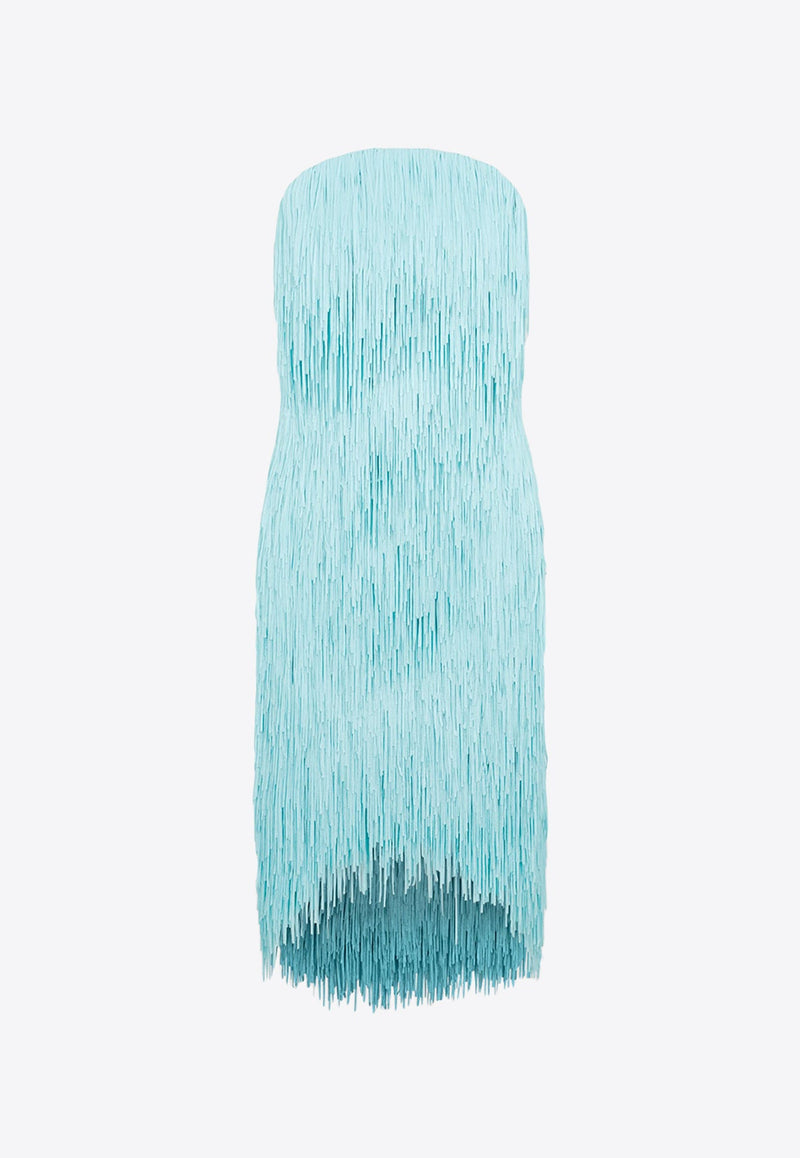 Fringed Midi Dress