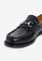 GG Horsebit Leather Loafers
