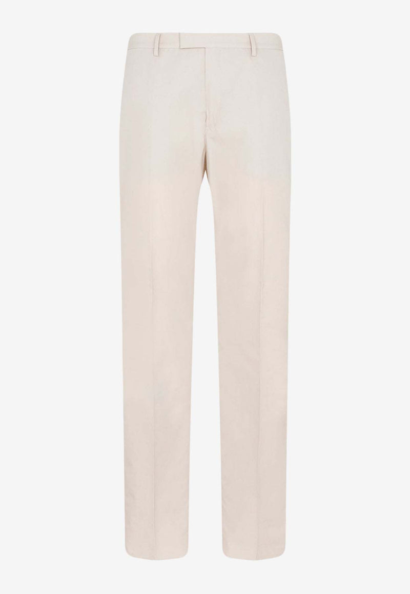 Straight-Leg Chino Pants