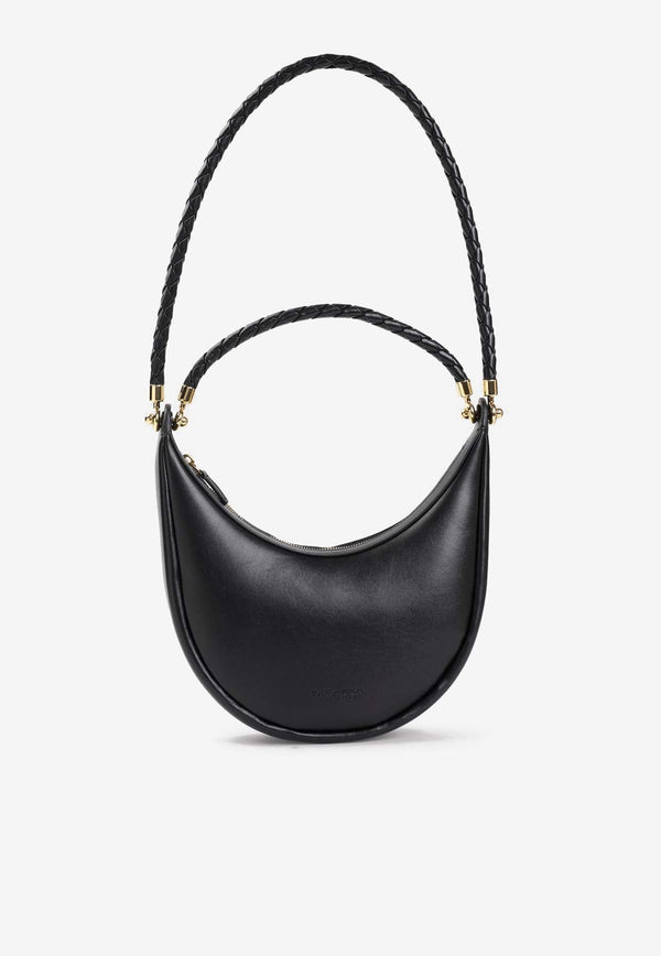 Hula Hoop Leather Shoulder Bag