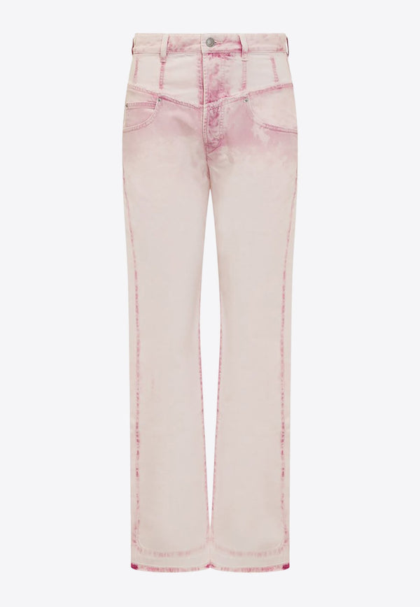 Noemie Straight-Leg Pants