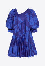 Casabianca One-Shoulder Printed Mini Dress