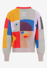 Bauhaus Paint Palette Knitted Sweater