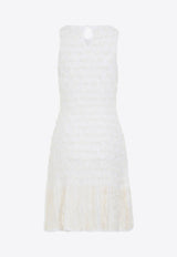 Knitted Sleeveless Mini Dress