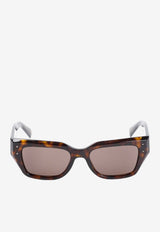 Rectangular Acetate Sunglasses