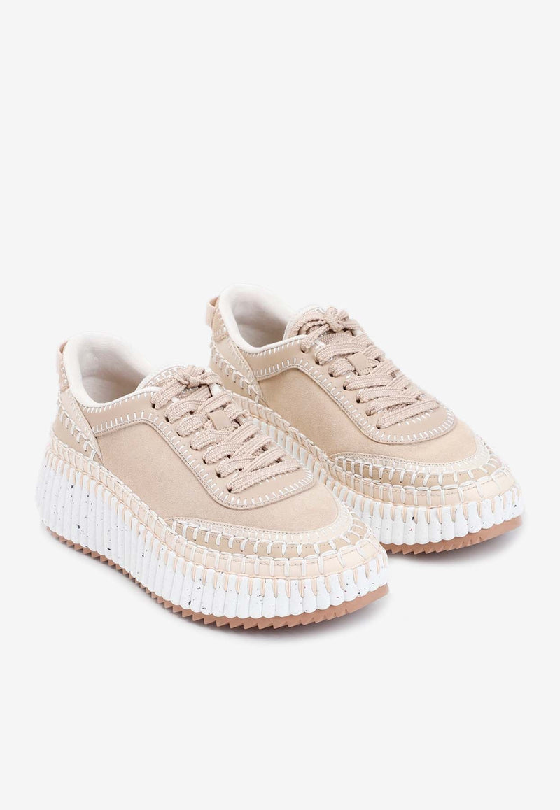 Nama Platform Low-Top Sneakers