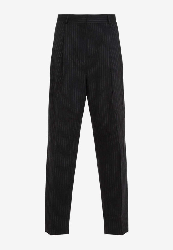 Pinstripe Tailored Pants