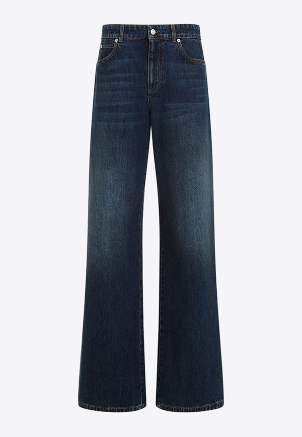 Wide-Leg Jeans