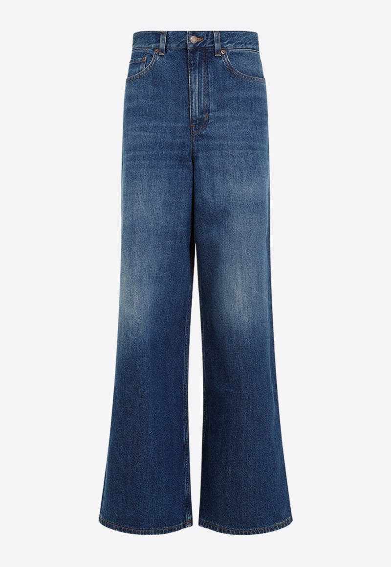 Wide-Leg Jeans