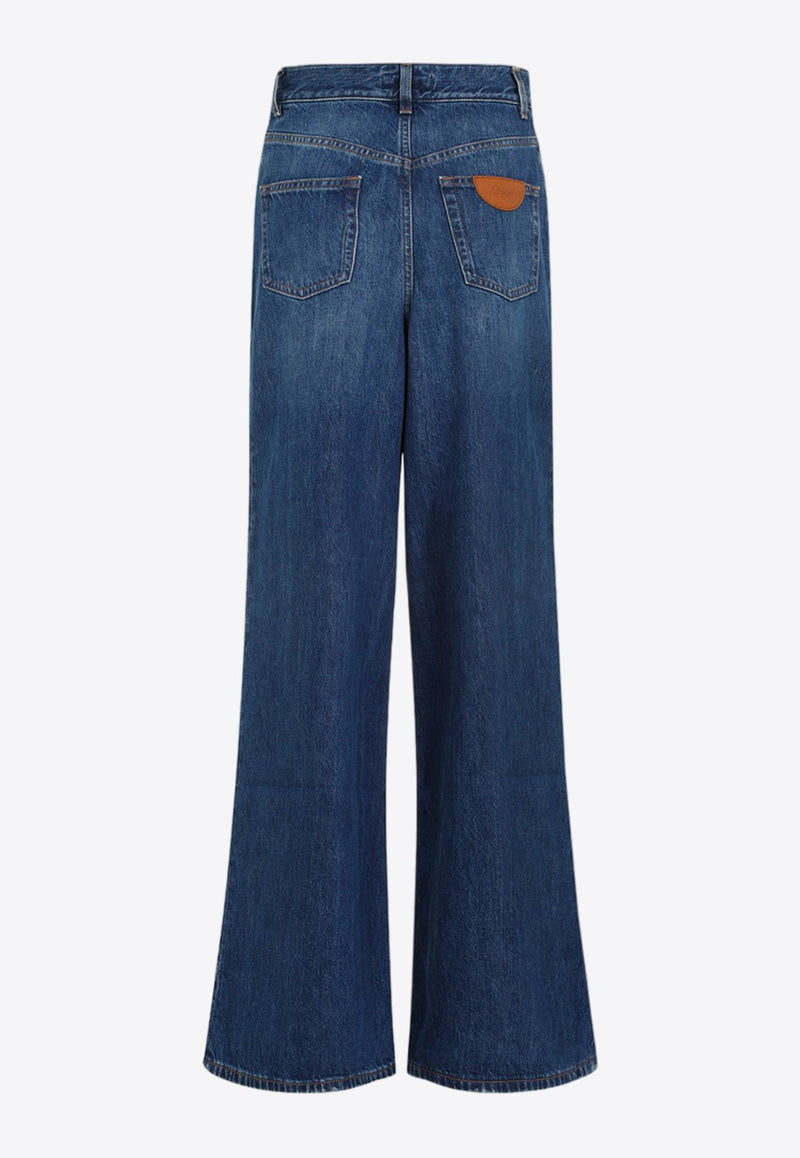 Wide-Leg Jeans