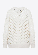 Tane Openwork Knit Sweater