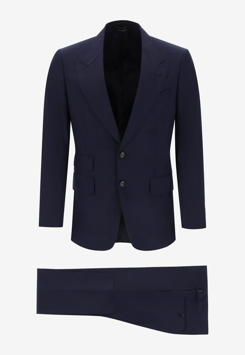 Shelton Suit in Light Wool