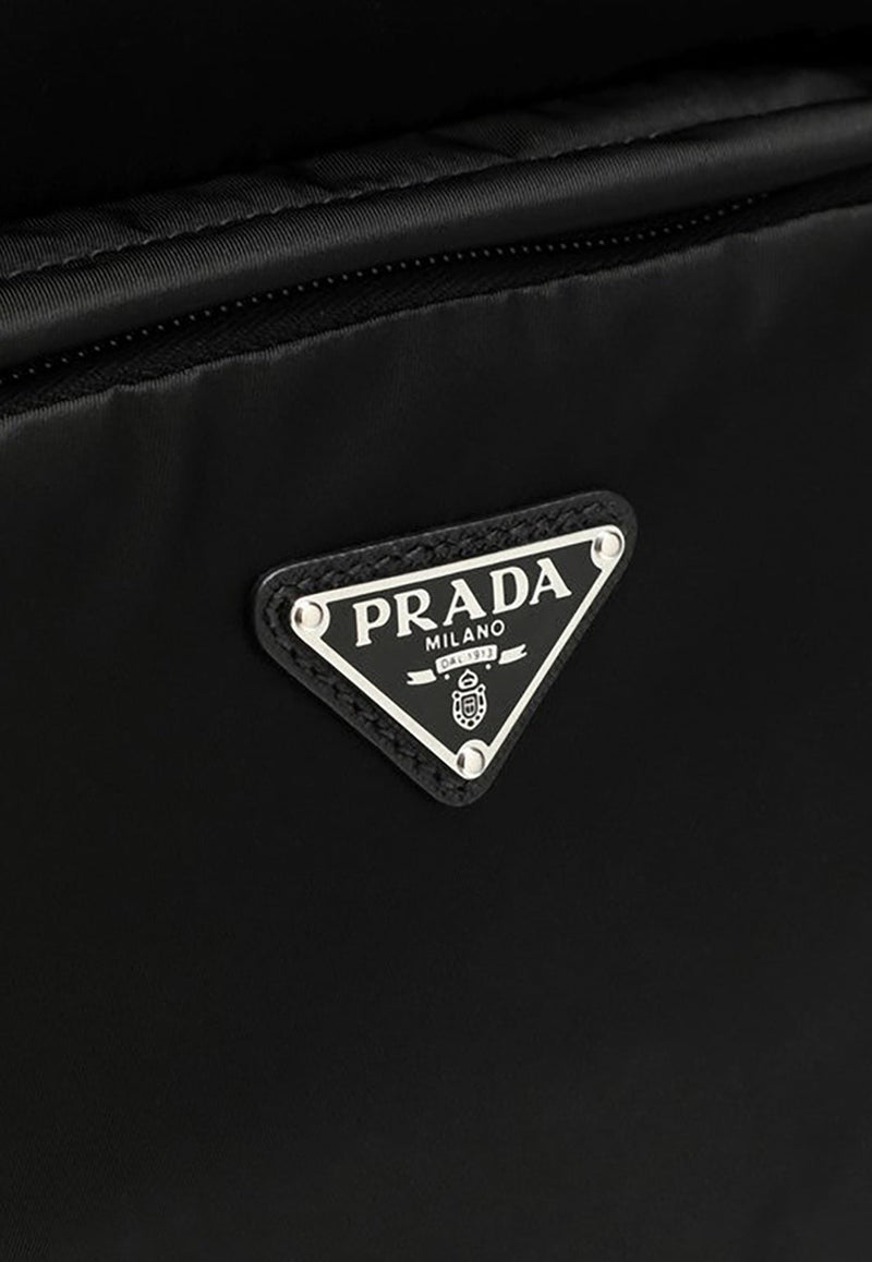 Re-Nylon Triangle Logo Backpack