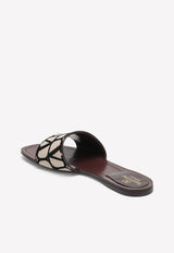 VLogo Flat Sandals