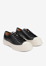 Low-Top Leather Pablo Sneakers