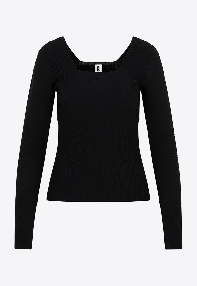 Laril Long-Sleeved Knit Top