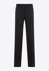 Flared Wool Pants