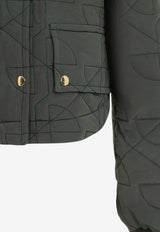 Cropped Quilted Jacket