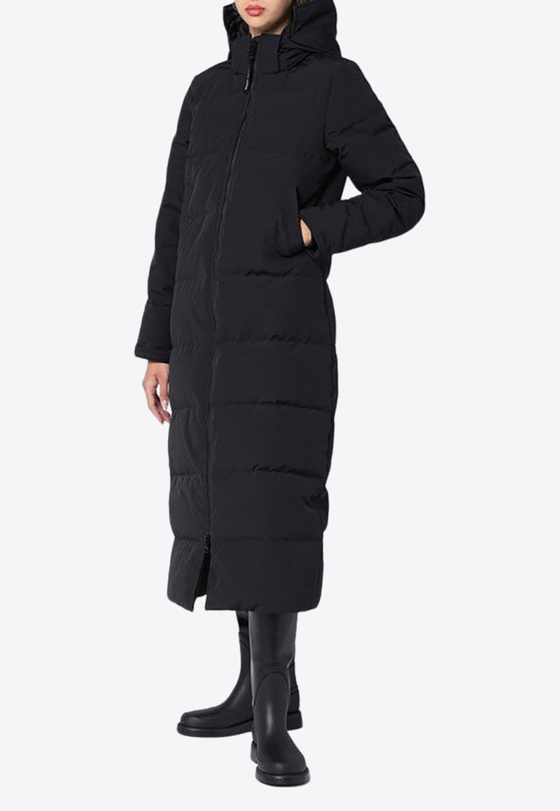 Mistyque Quilted Long Parka